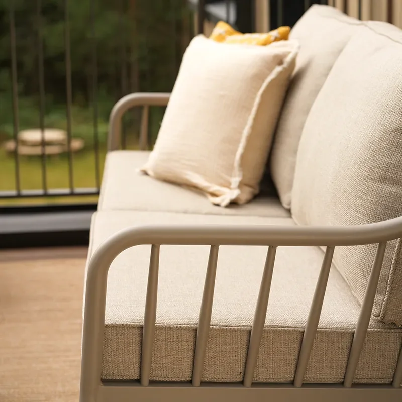 Coleville 3-seters sofa Khaki/Burlap Beige