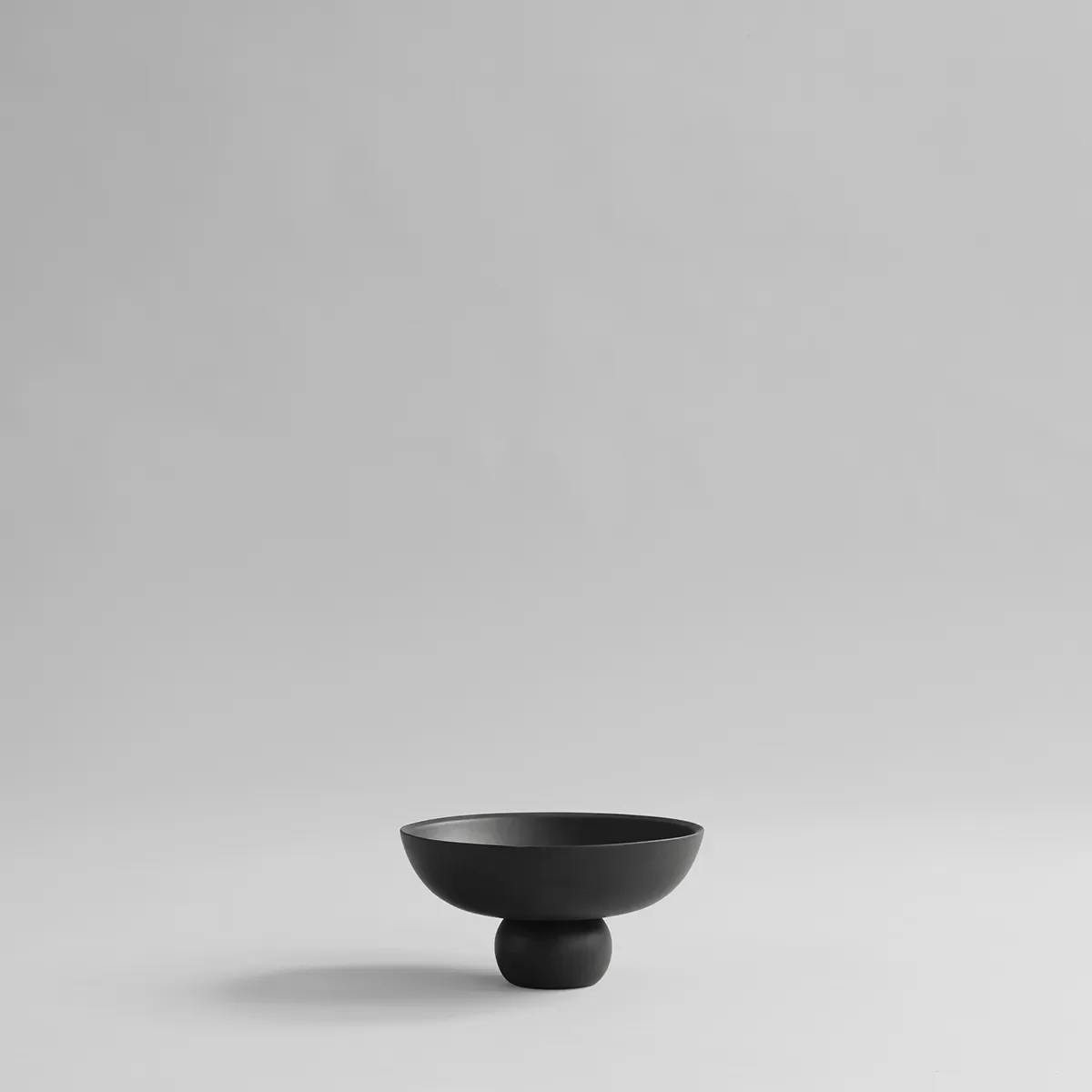 Käsinmaalattu koristekulho Baburu Mini Black Ø 20 cm