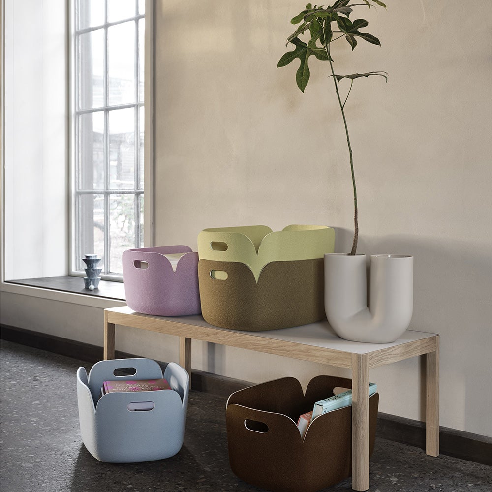 Restore-säilytyslaatikko koriin 48 x 35 cm - Light Blue 