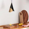 Cornet Lampunvarjostin Black/Brass
