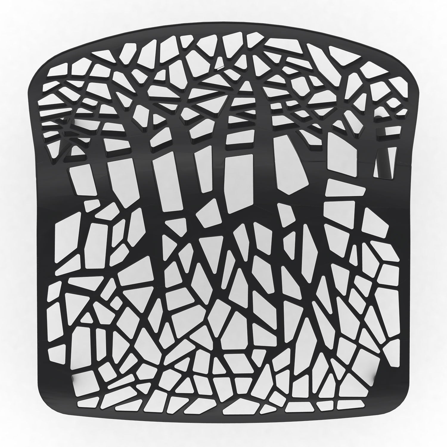 Forest loungenojatuoli Black 