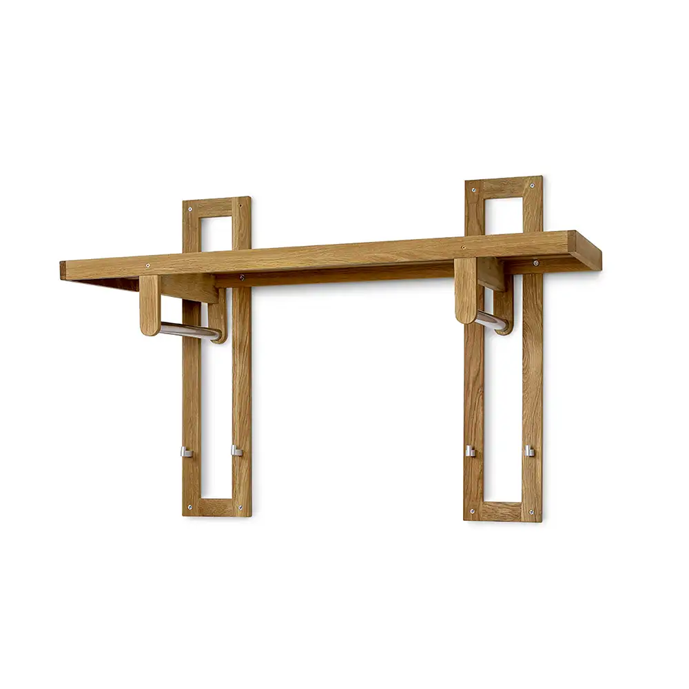 Zitti Vaateteline kaksinkertainen öljytty tammi 