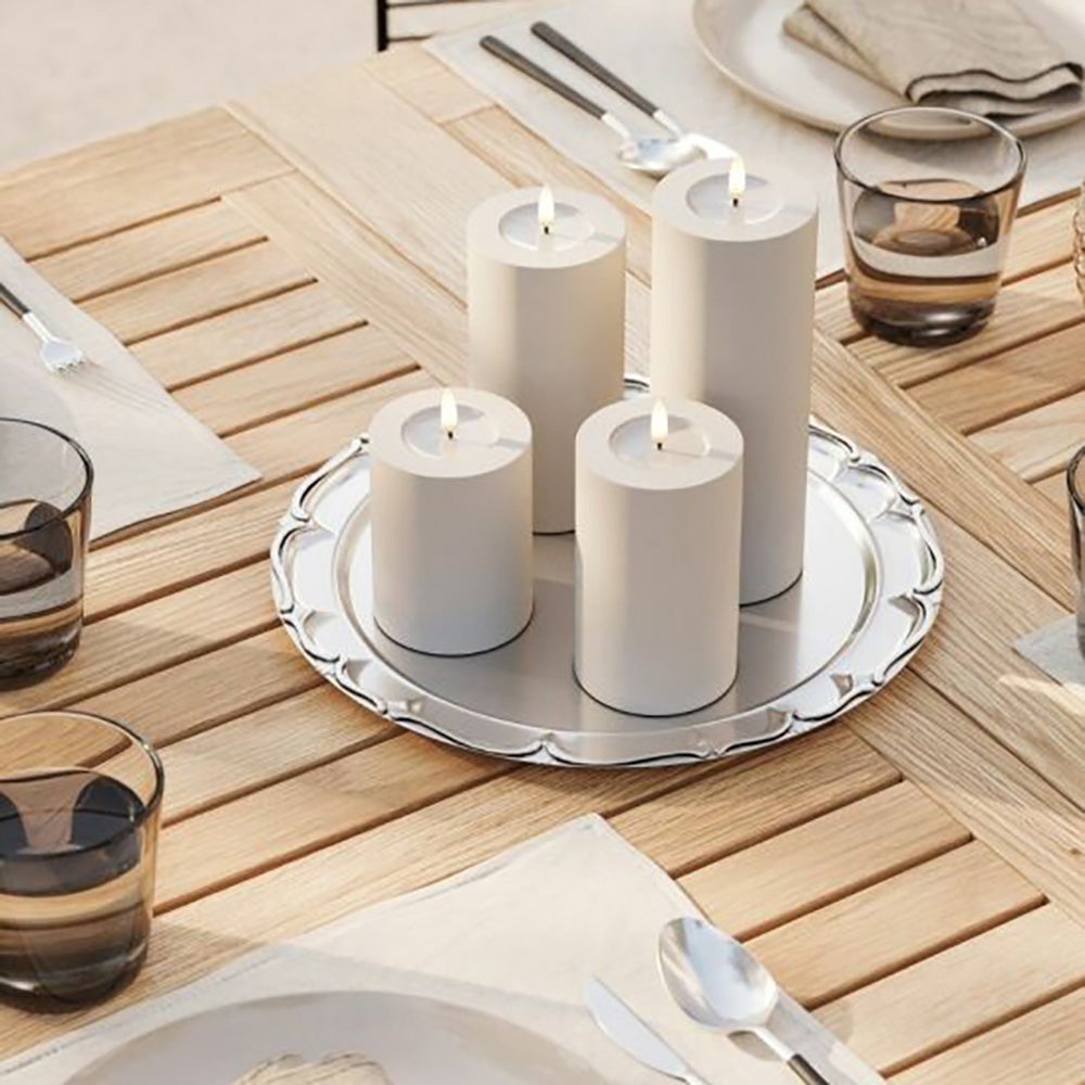 LED-ulkovalaisin 7,5x15 cm hiekkaa