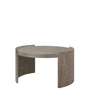 Oakland sohvapöytä Ø80 cm antiikkiharmaa