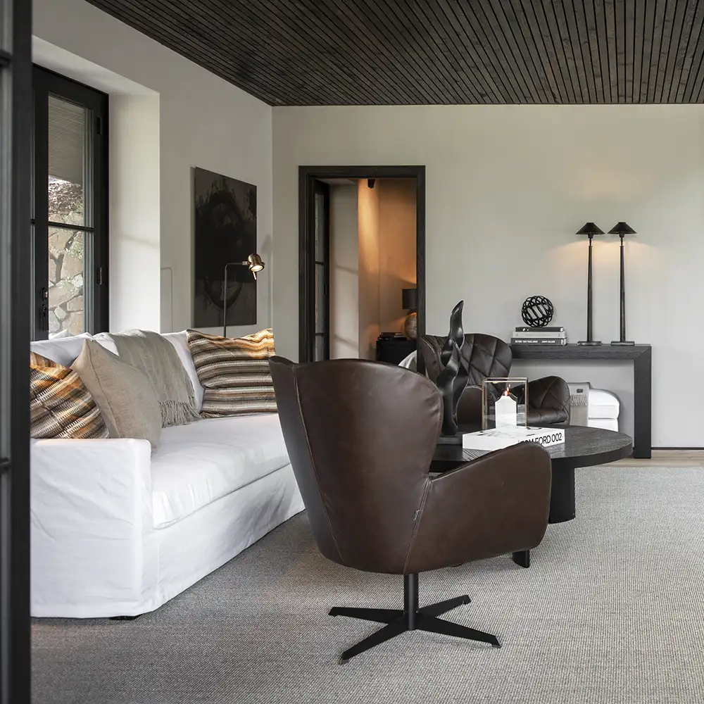 Jade nojatuoli Espresso leather