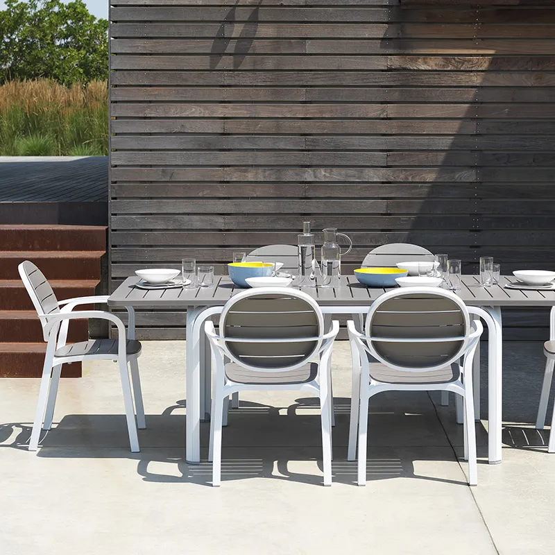 Palma nojatuoli  White - Tortora