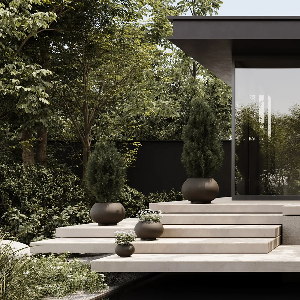 Urchin ruukku Mini - Coffee