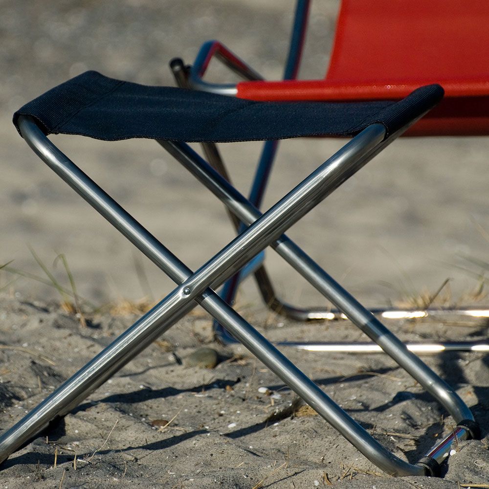 Chico jalkarahi musta alumiini/textilene