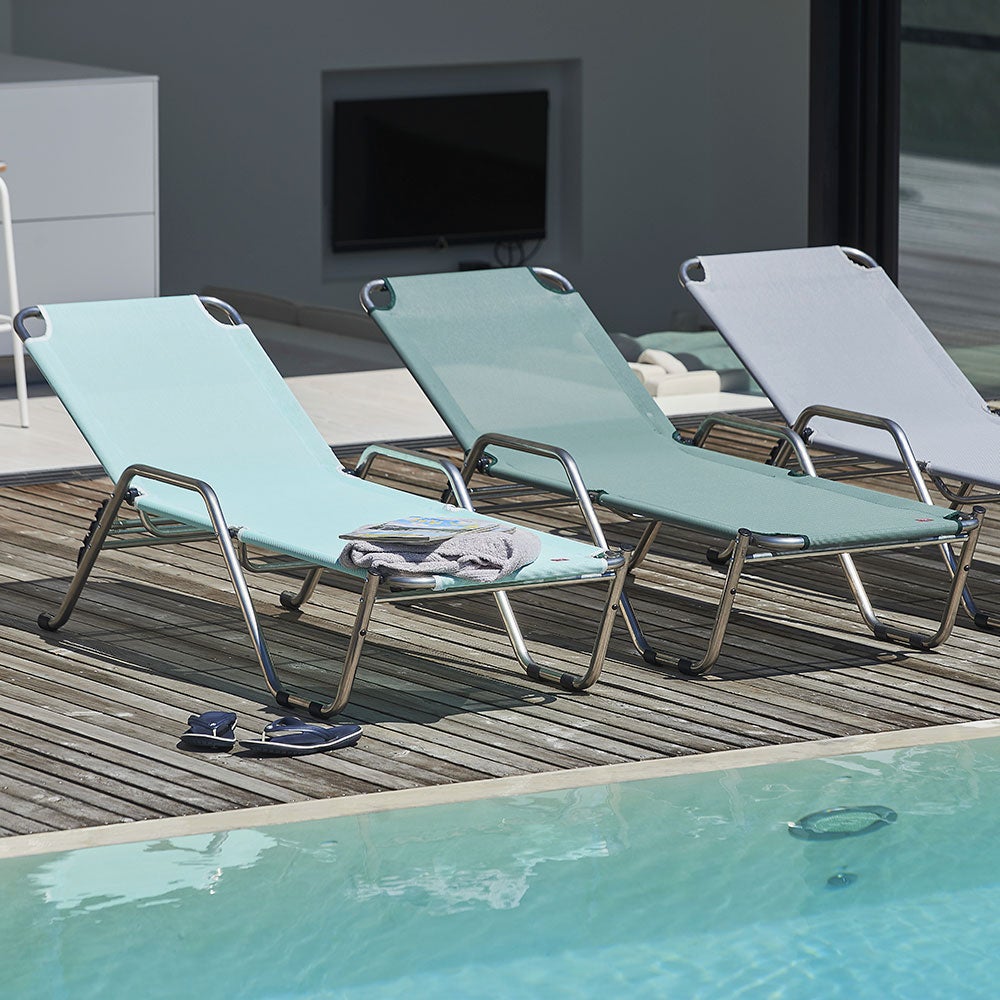 River aurinkotuoli valkoinen alumiini