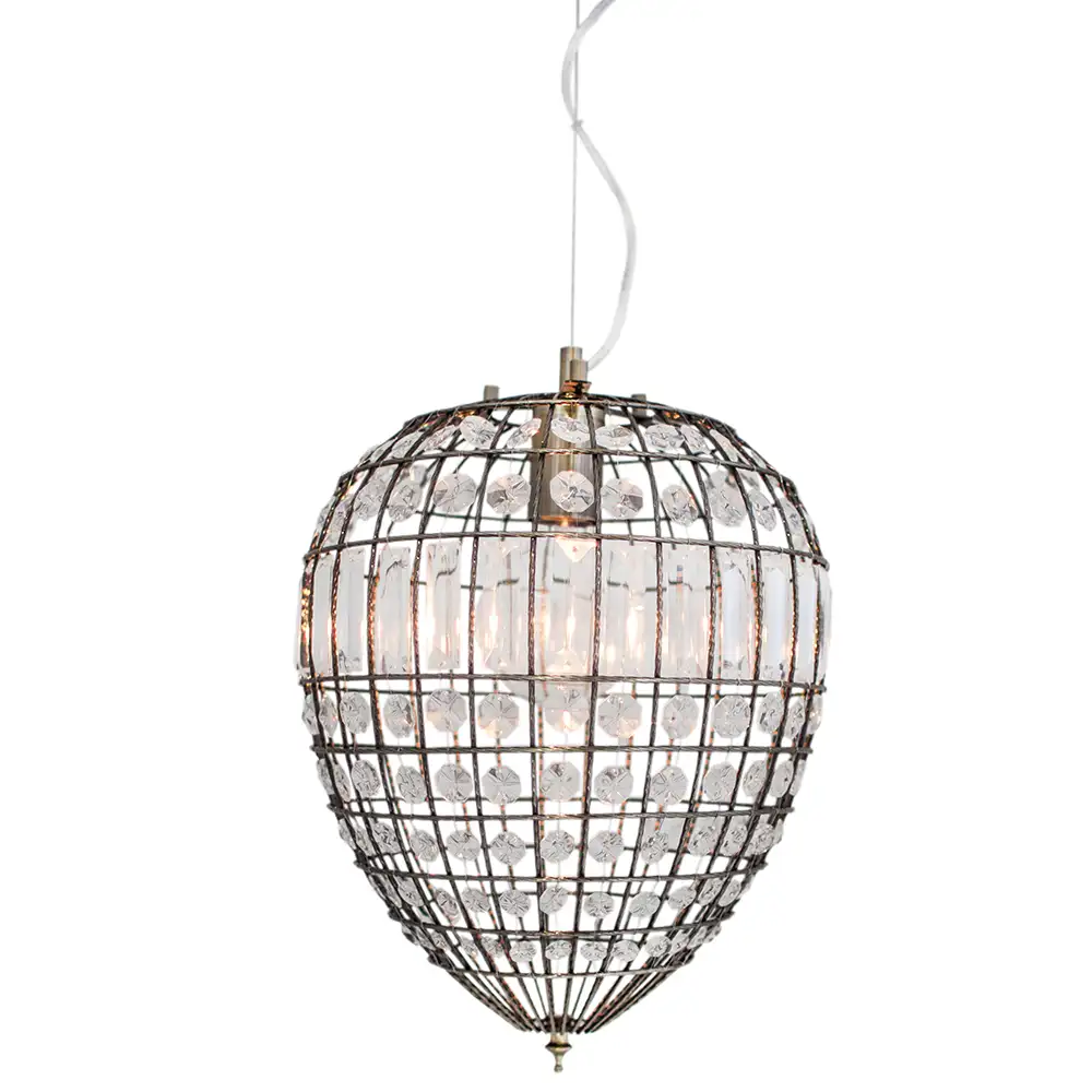 Amadeus kattokruunu Ø30cm antiikki