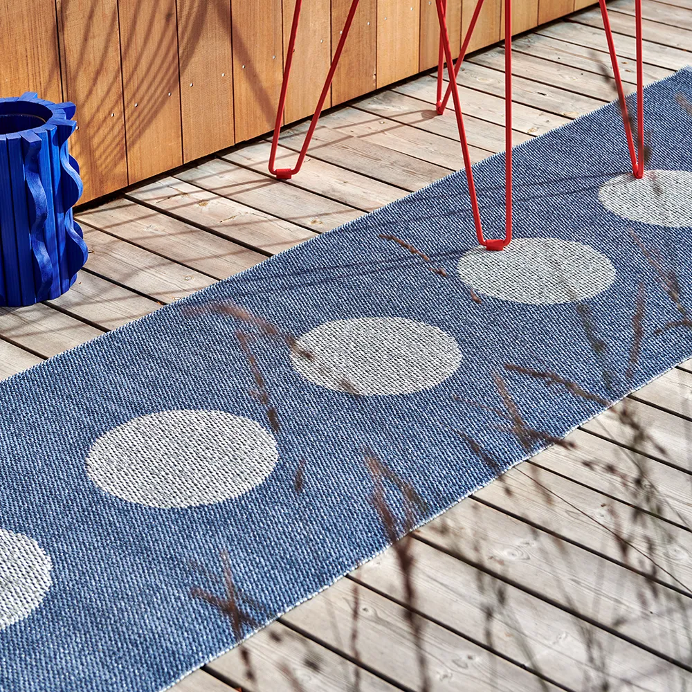 Vera Pop matto River Blue/Blue Fog 70 x 120cm