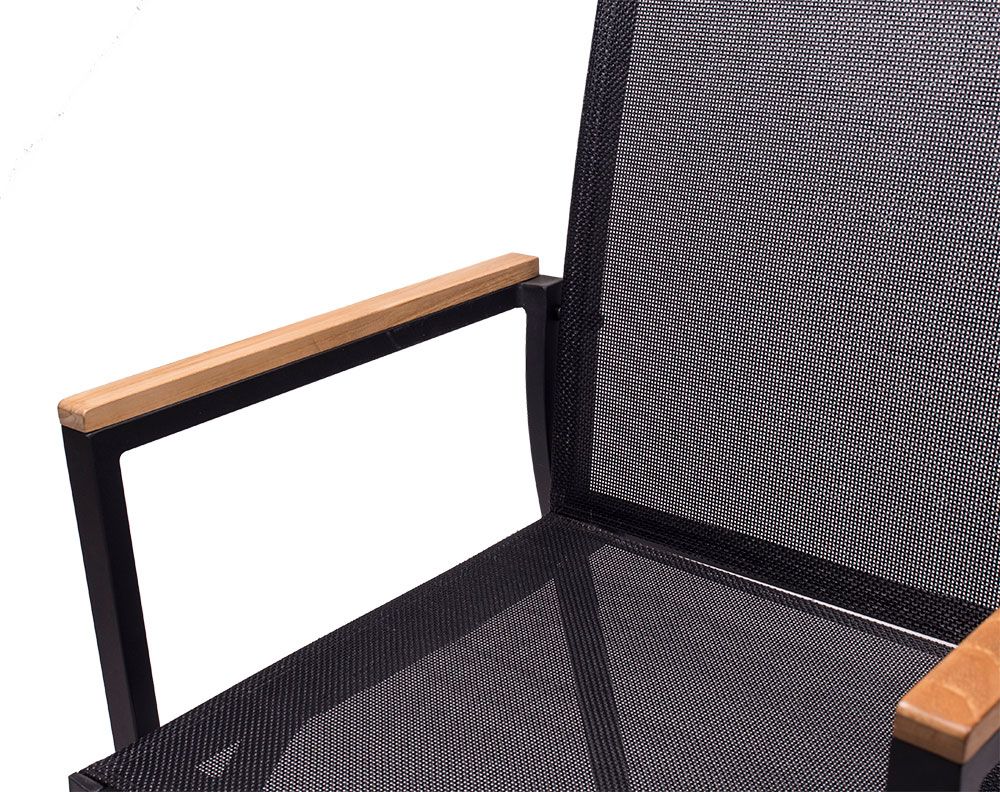 Avanti ruokapöydän tuoli musta/tiikki