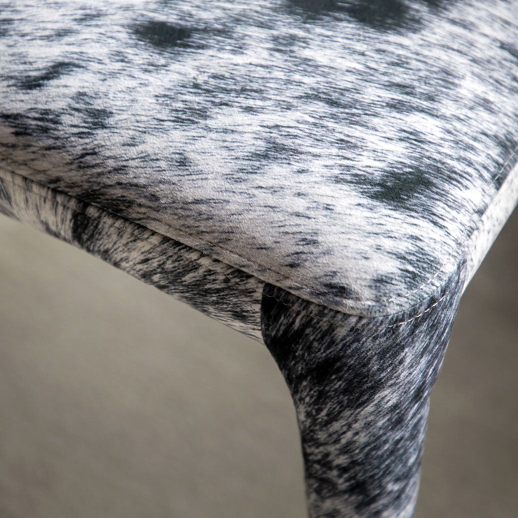 Monsoon Ruokailutuoli Light Black & White Moo 