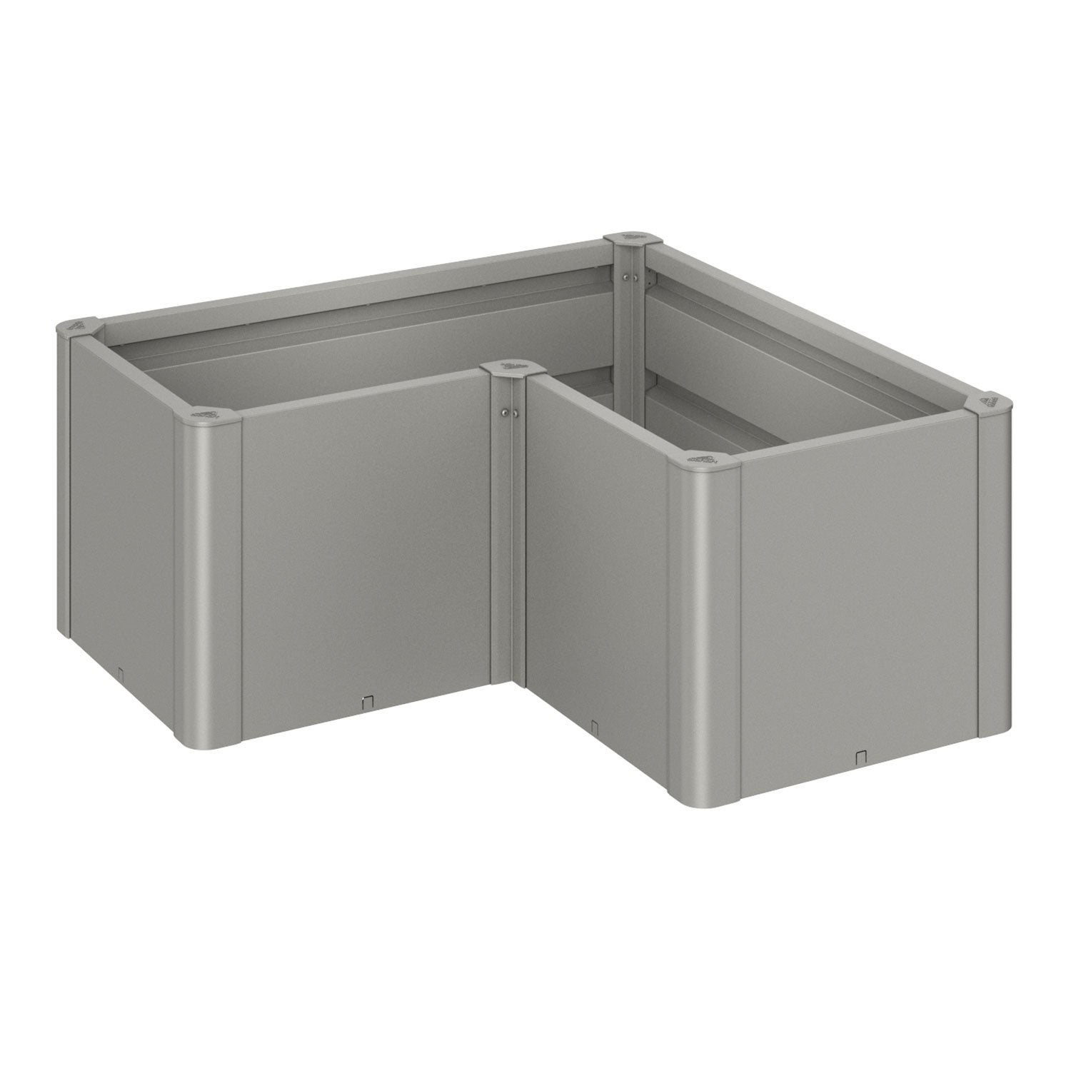 Belvedere istutusallas mini koko l100 metallic kvarts-harmaa