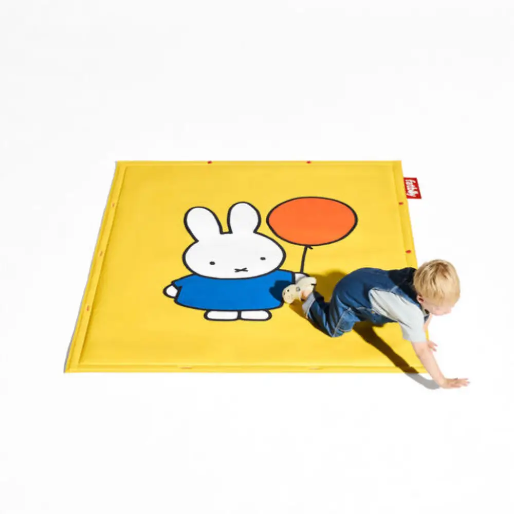 flying carpet x Miffy Leikkimatto 180x140 cm yellow