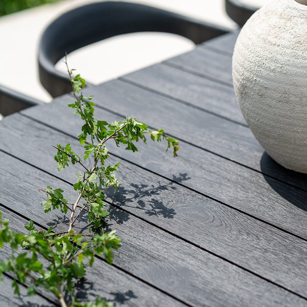 Bok Ruokapöytä 162x80 cm Black