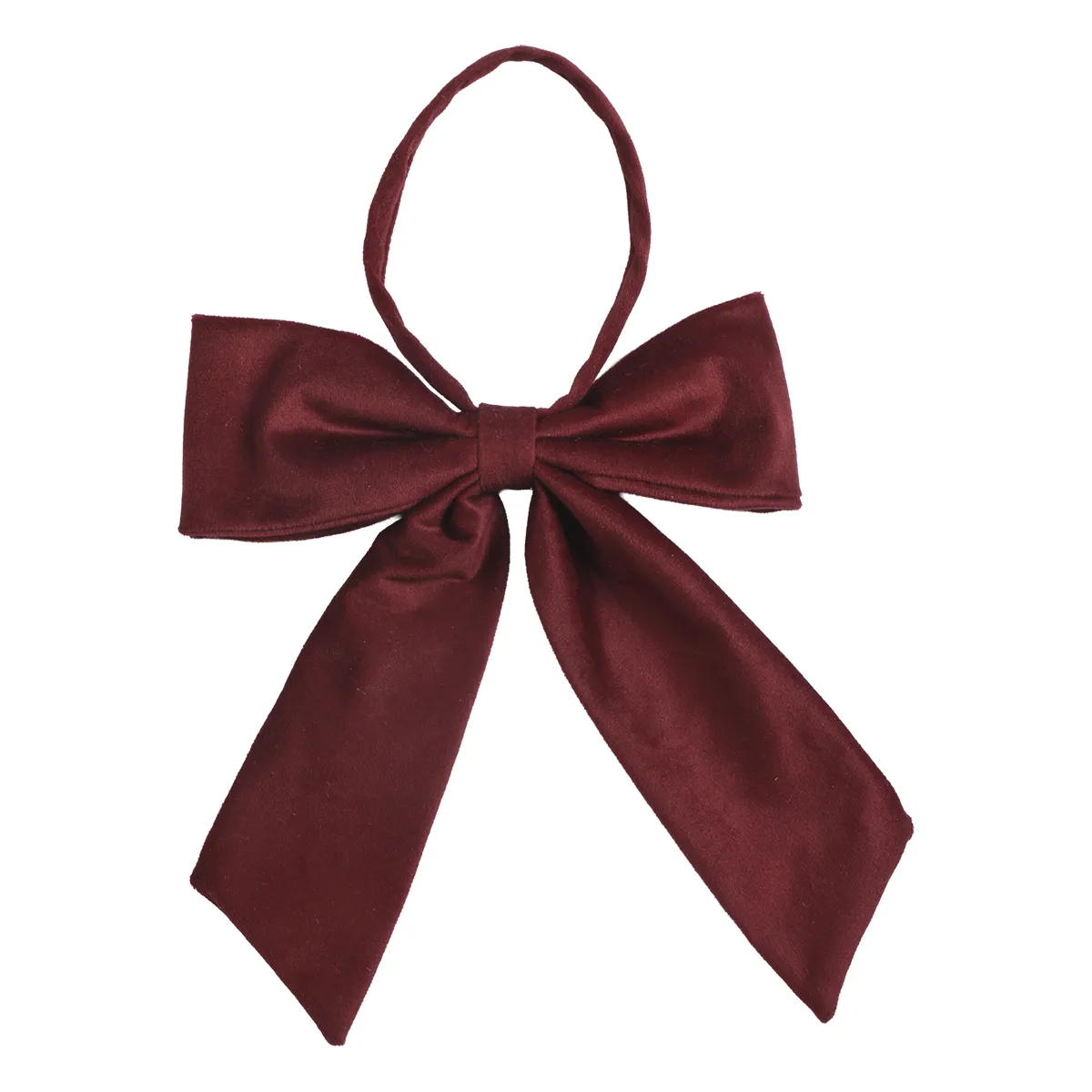 Joulurusetti sametista Velvet M Red L 22 cm