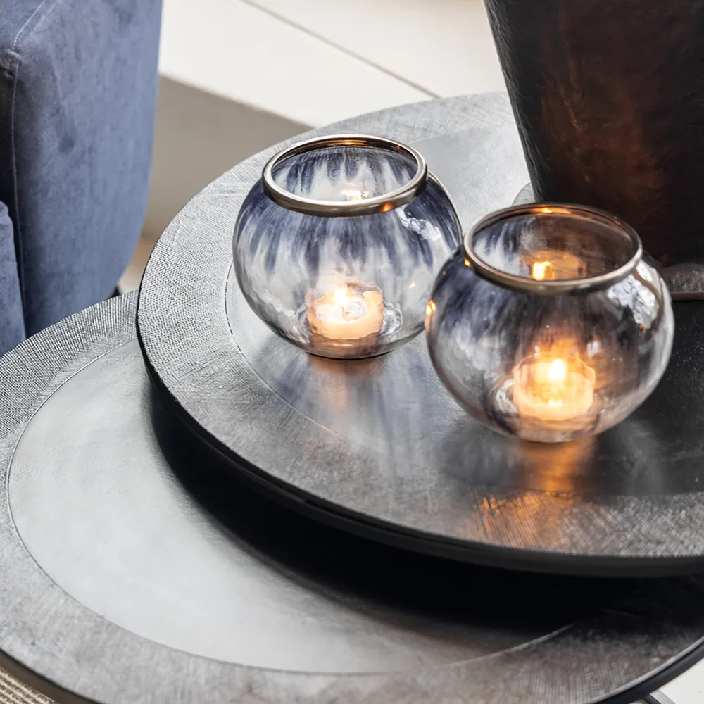 BELMONT Pyöreä lasilyhty