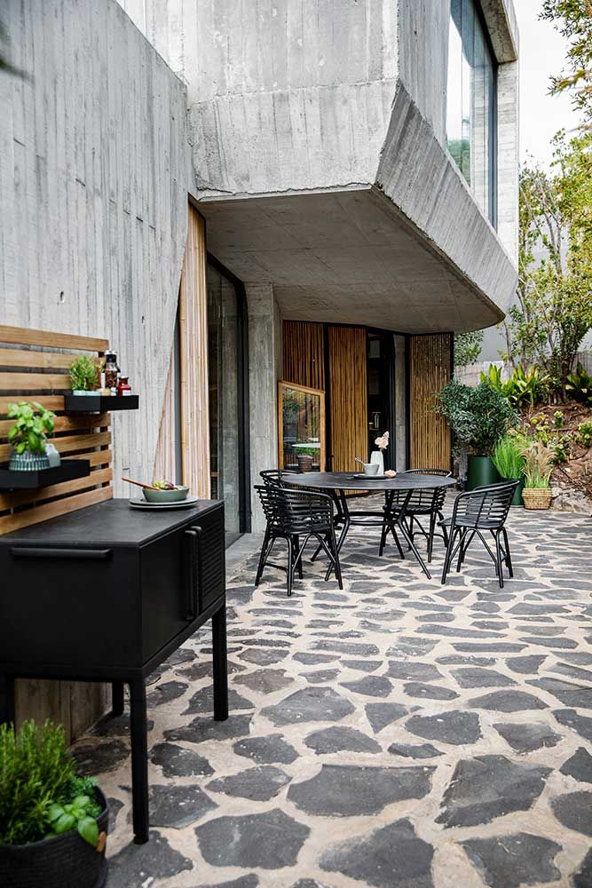 Drop Ulkokeittiö 100 cm Harmaa 