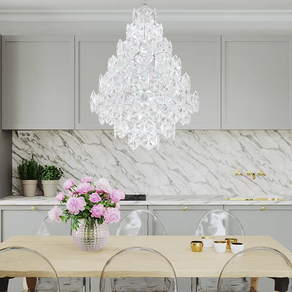 Monarque Grande Kattokaluste Ø58cm Kirkas lasi