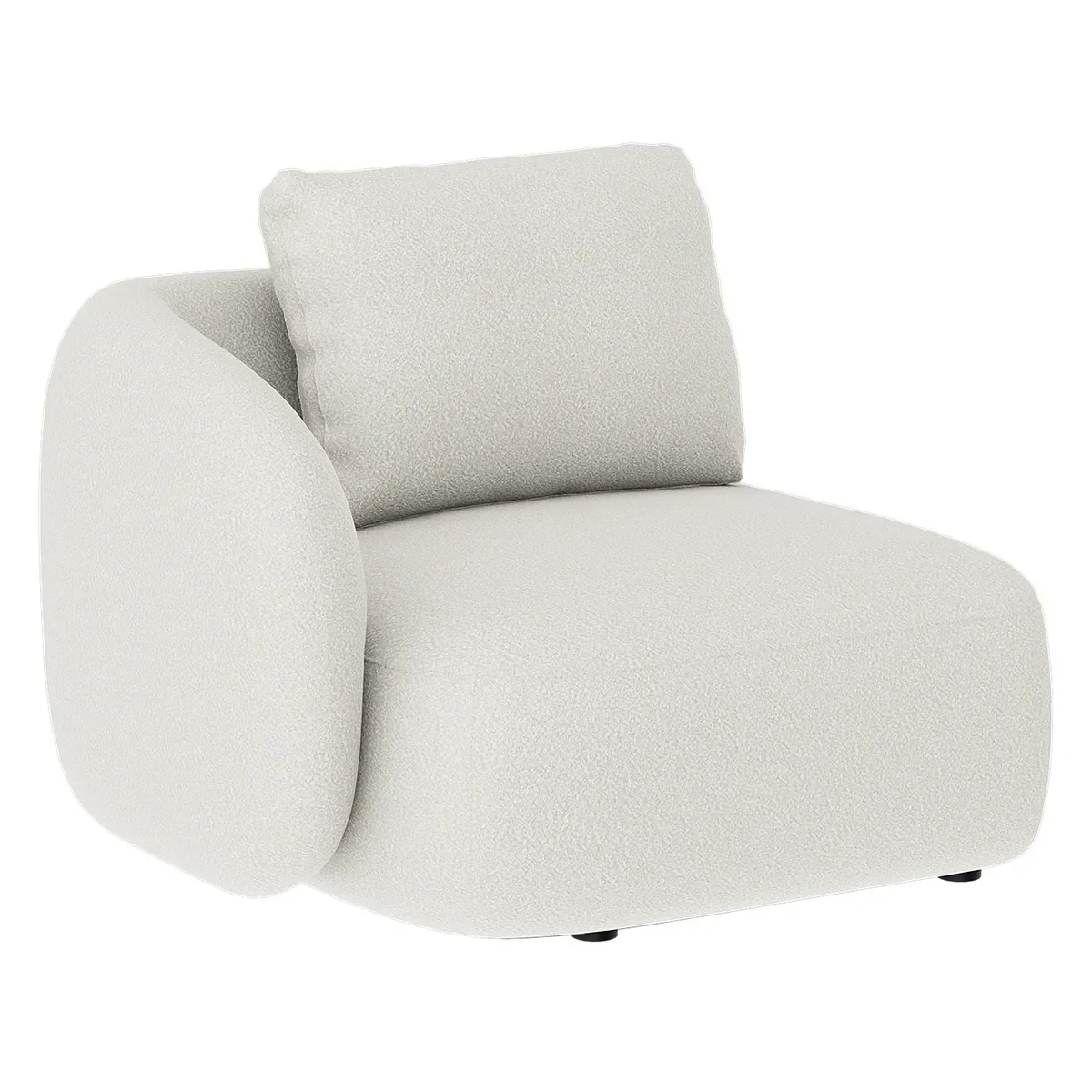 Artwood, Dixon 1-istuimen osio vasen Bouclé cream
