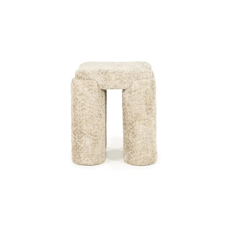 Stool Omla - taupe 42,5x42,5x47 cm