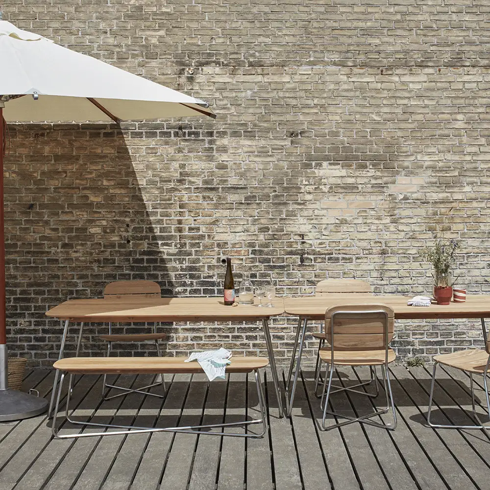 Lilium ruokailutuoli Teak