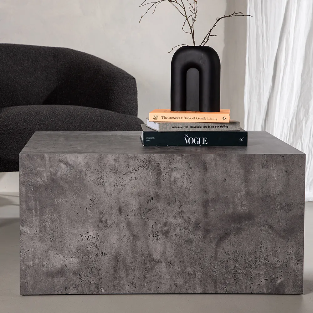 York Sohvapöytä 60x80 cm Harmaa