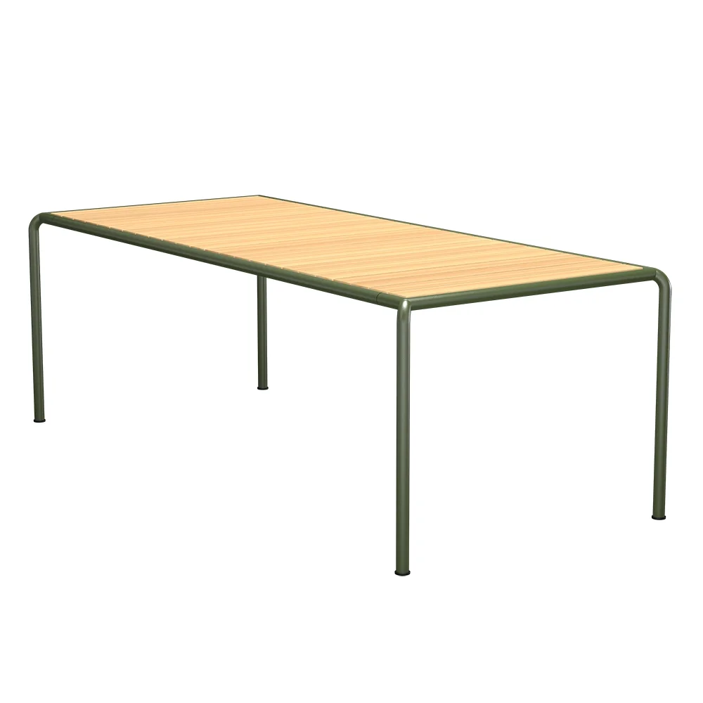  AVANTI Ruokapöytä 222x98 cm männyn/oliivinvihreä