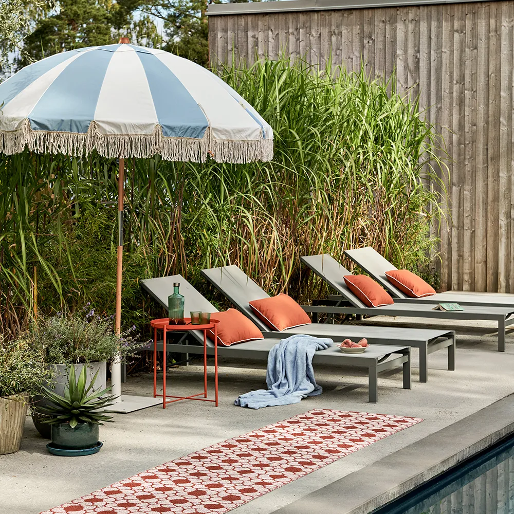 Anya matto Brick/Pearl Pink 70 x 300 cm