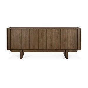 Pillar senkki tiikkiä 3-ovinen 169x45x70 cm