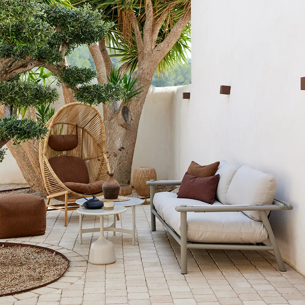 Sticks 2 istuttava sohva Taupe