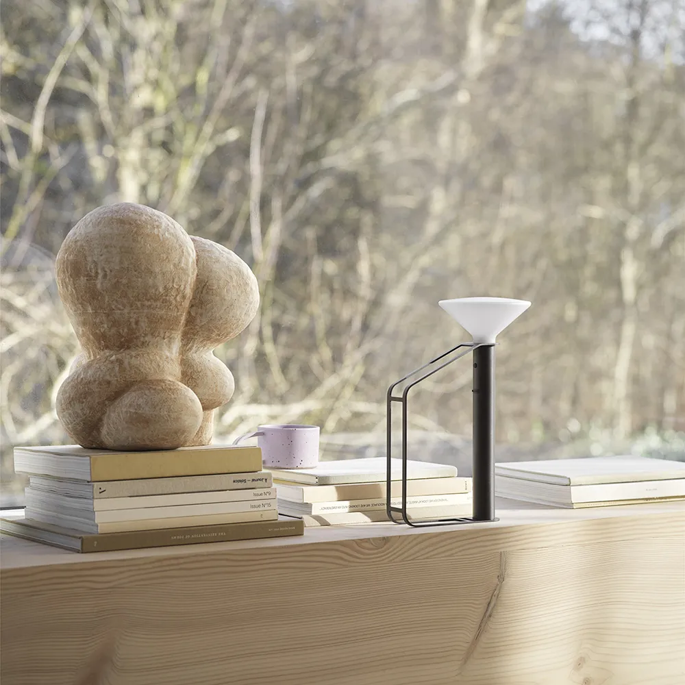 Piton Portable Lamppu Black 