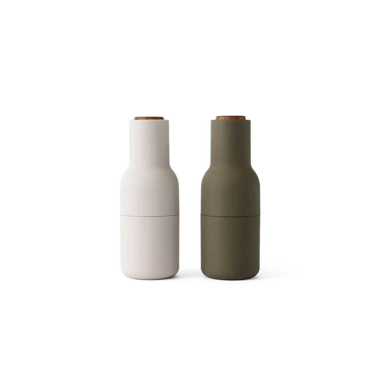 Bottle Grinder 2-pakkaus Large - Metsästysvihreä, Beige / Pähkinä