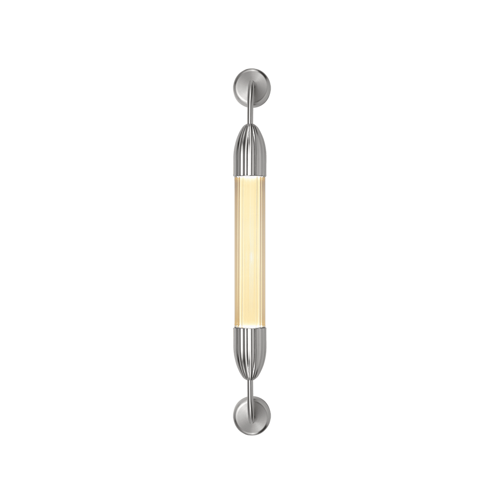 Lemon Squeeze seinävalaisin, lyhyt, 77 cm, teräs