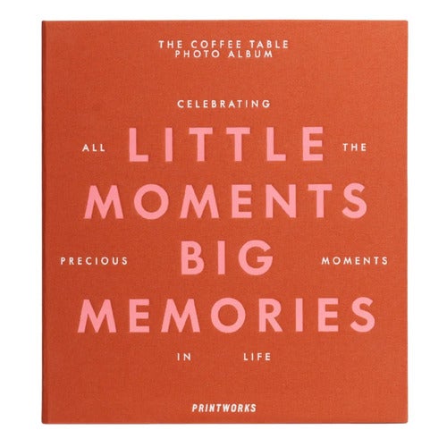 Valokuva-albumi - Little Moments Big Memories, Orange