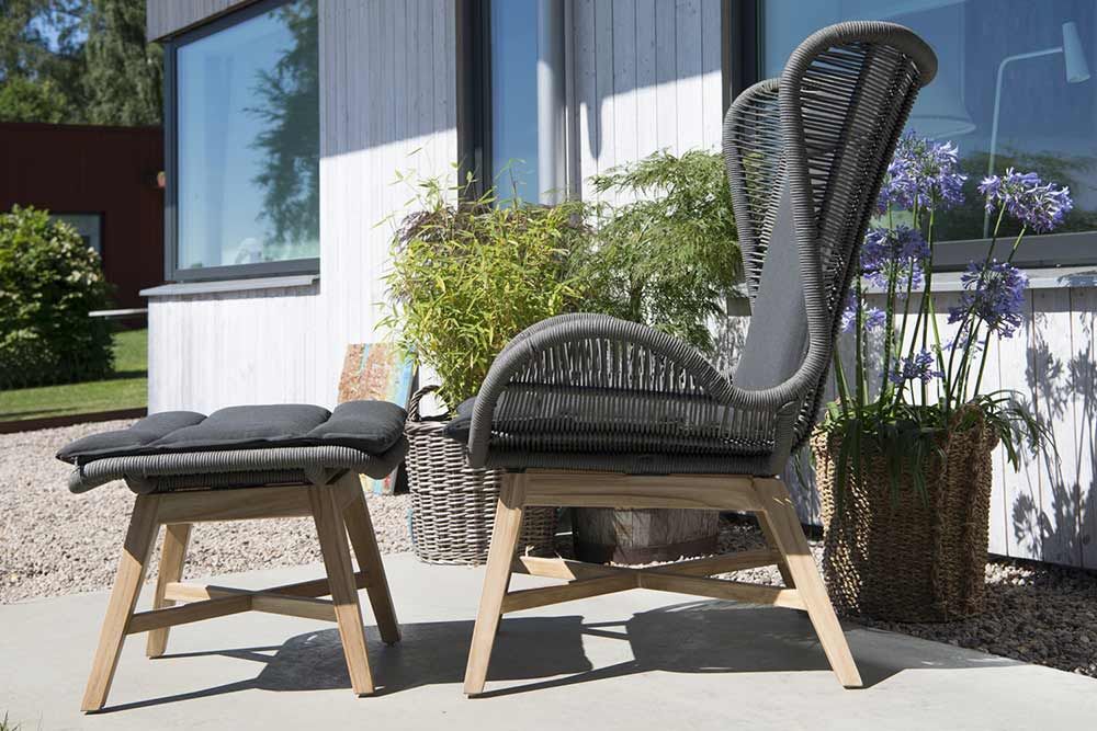 Himmelsnäs lepotuoli harmaa