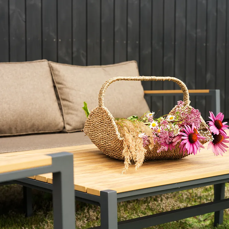 Cap kulmasohva Suuri Anthracite / Brown 