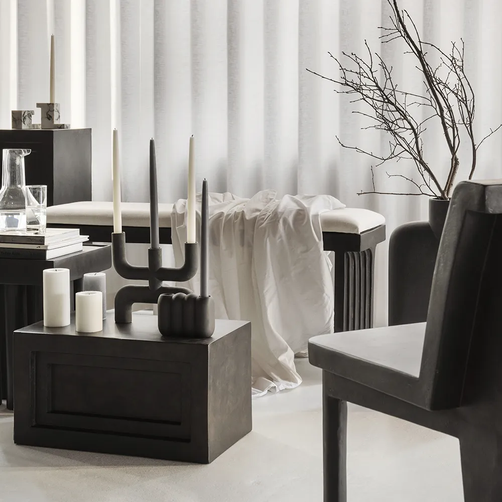 Brutus Slim -ruokapöydän tuoli - Kahvi