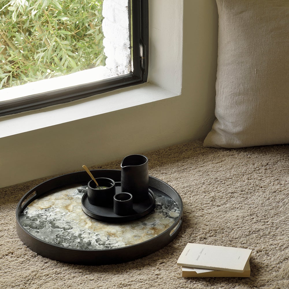 Organic Tarjotin Ø48 cm Black
