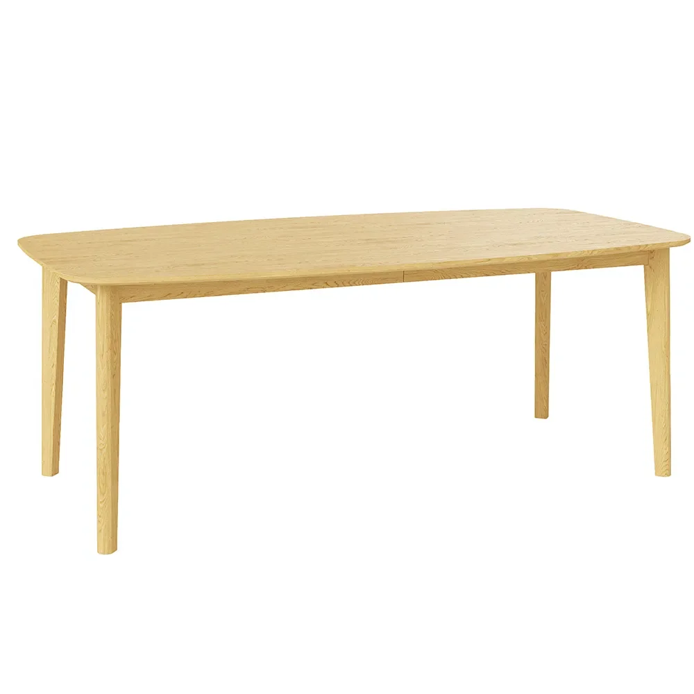 Sm119 Pöytä Massiivitammi Lakattu 192X102X74Cm 