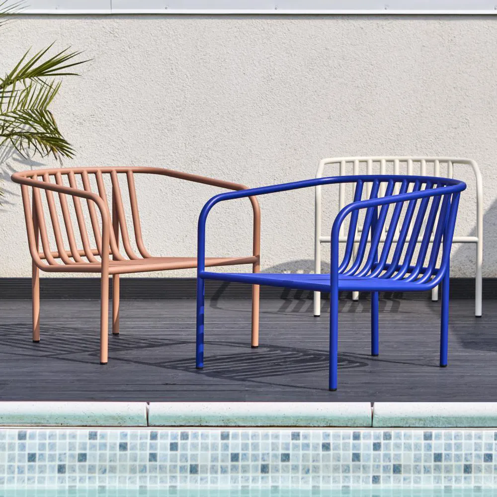 Bendt Nojatuoli Teddy Beige/Peach