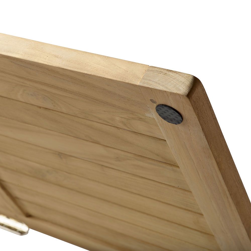 Classic Pehmustelaatikko tiikki/valkoinen 