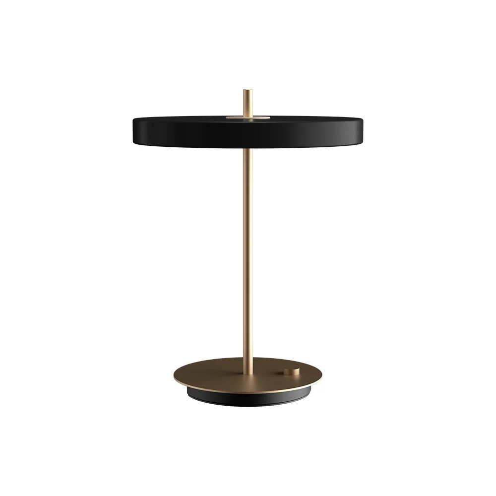 Asteria table Pöytävalaisin Ø 31 cm Black 