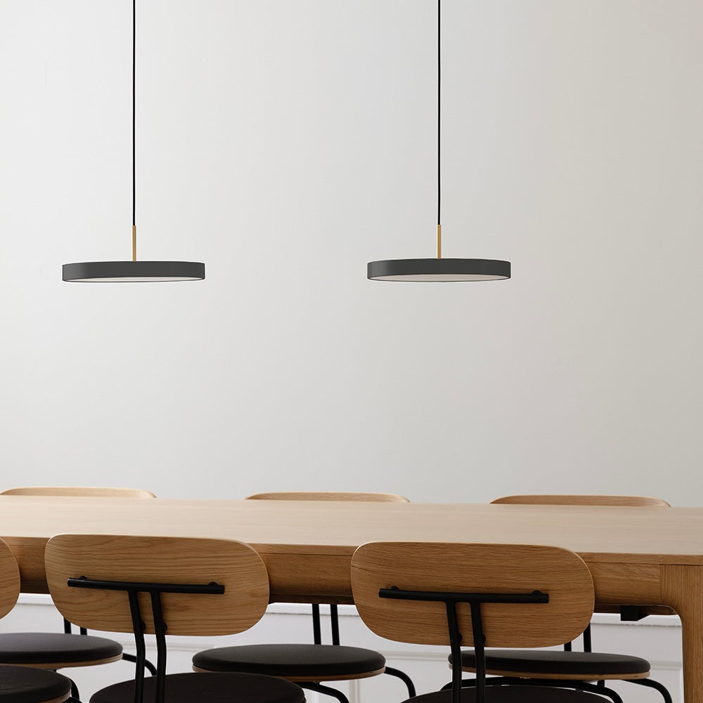 Asteria Plus Mini Kattovalaisin Ø 31 cm Anthracite Grey