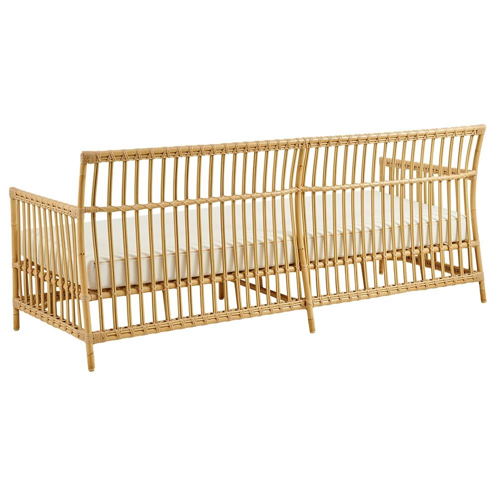 Caroline 3-paikkainen sohva taidekuidusta luonnonvärinen