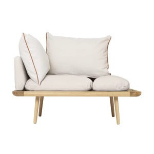 Lounge Around 1,5-paikkainen sohva Oak/White Sands