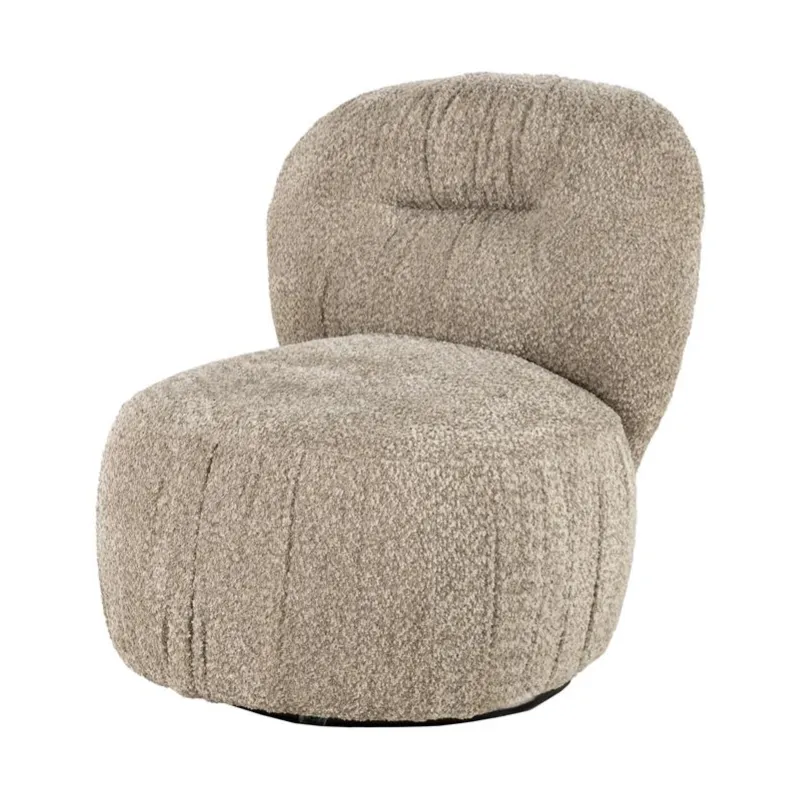 By-Boo, Roux lounge-tuoli 72x91x76,5 cm polyesteri taupe