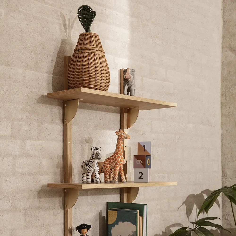 Pear punottu säilytyskori pieni