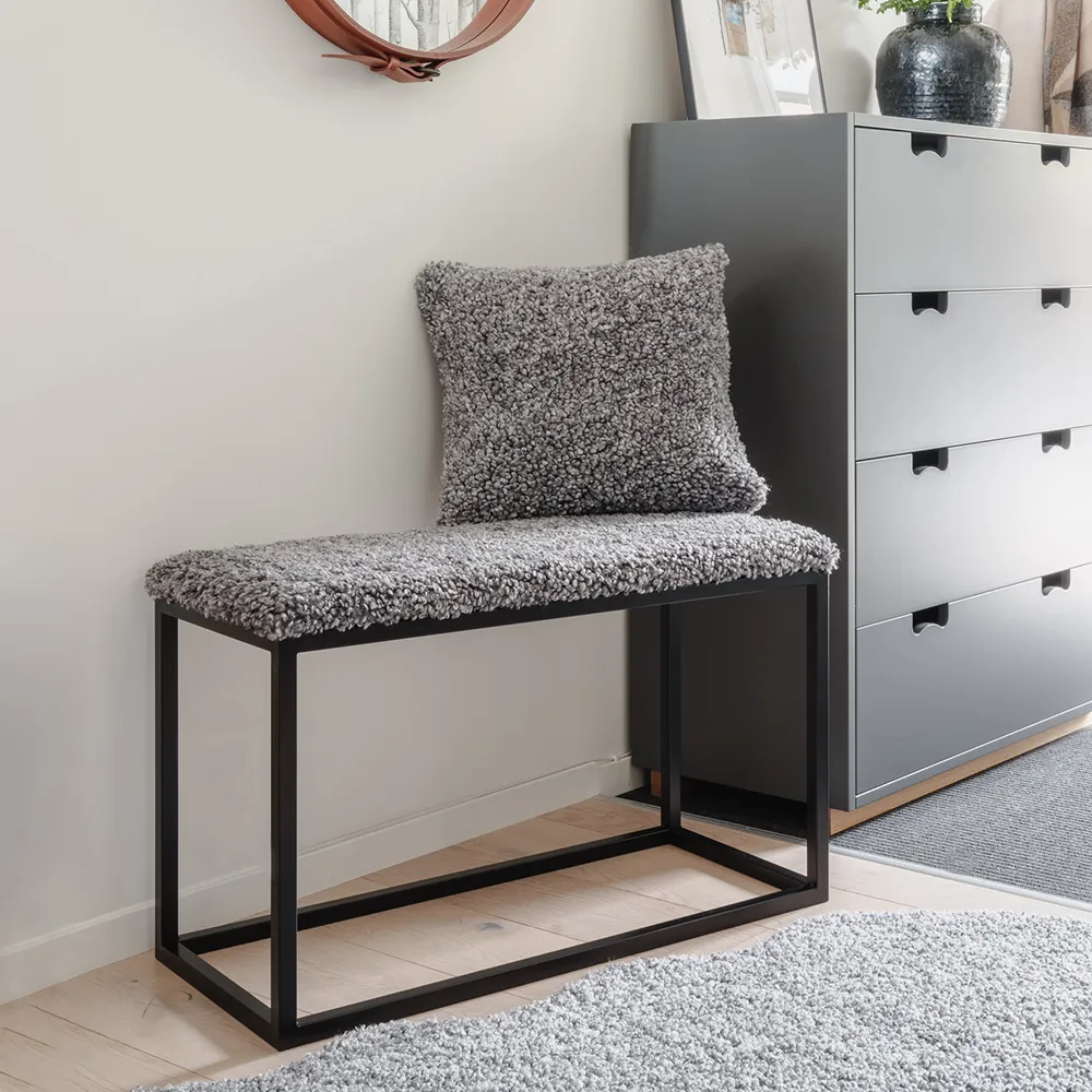 Lumme koristetyyny 45x45 cm Stone